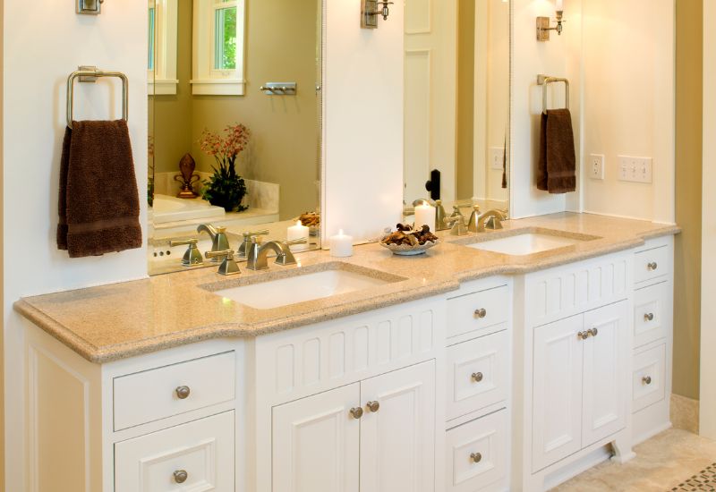 Luxury Vanity Finish Detail